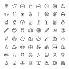 Flat icon set