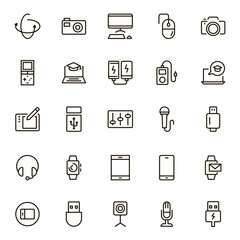 Device flat icon