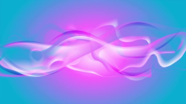Pink and blue liquid abstract waves motion design. Seamless looping. Video animation Ultra HD 4K 3840x2160