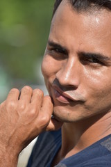 Handsome Diverse Male