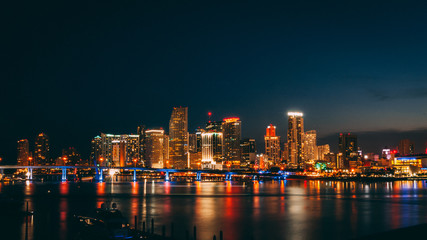 Fototapeta na wymiar Miami Skyline 