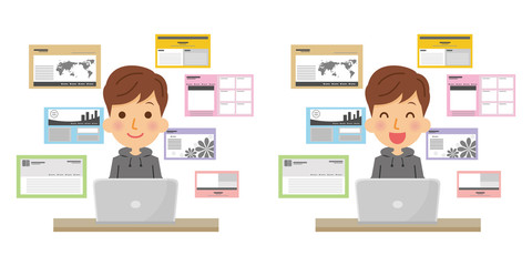 職業　webデザイナー　男性