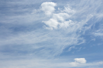 Cloudy sky, for backgrounds or textures