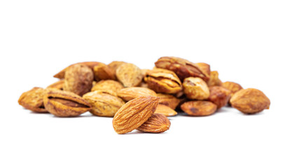 roasted almond seed high protein healthy natural food