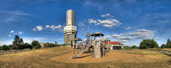 Das Gipelplateau des Großen Feldbergs im Taunus