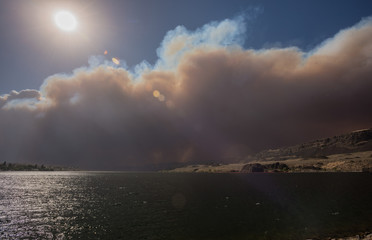 Grass Valley Wild Fire, Electric City Washington