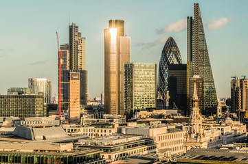 The City of London Skyline