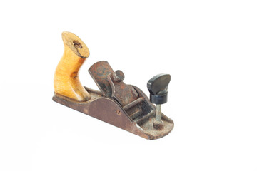 A small plane for wood carving, close-up, isolateA small plane for wood carving, close-up, isolate, jointer, trying-plane, professional