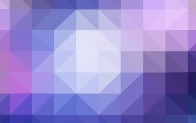 Obraz premium Light Pink, Blue vector polygon abstract backdrop.
