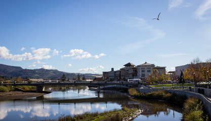Downtown Napa River