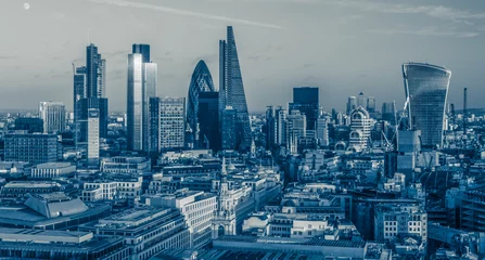 Gordijnen De skyline van de stad Londen © iammattdoran