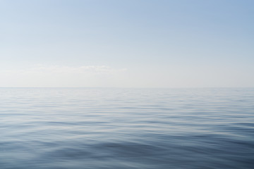 water surface in the bay on a sunny day