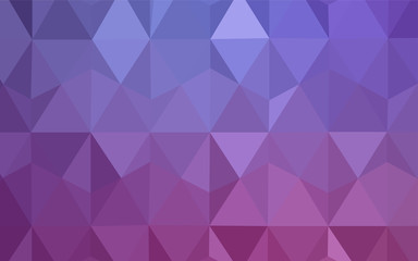 Light Pink vector abstract polygonal pattern.