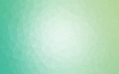 Obraz premium Light BLUE vector polygon abstract background.