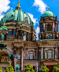 The Protestant Cathedral (Berliner Dom) in Berlin, Germany  © ines39