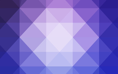 Light Pink, Blue vector polygon abstract backdrop.