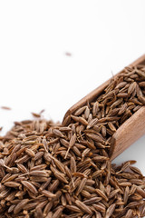 fragrant Zira on a white acrylic background