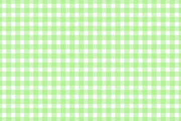 Plaid, check pattern green and white. Simple background