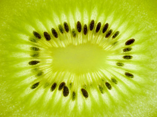 Close up texture background Kiwi fruit