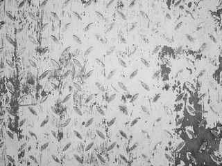 grungy texture background of weathered metal diamond plate