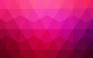 Obraz premium Light Purple, Pink vector low poly texture.