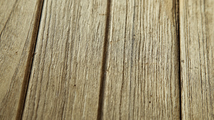 Closeup on wooden board background