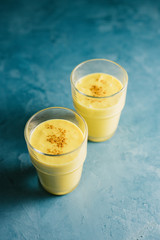 Golden milk with turmeric