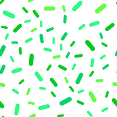 Light Green vector seamless texture with colored lines.