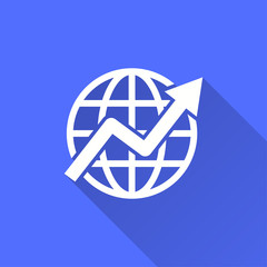 Vector investments vector icon.