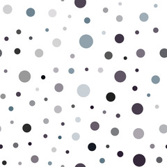 Dark BLUE vector seamless backdrop with dots.