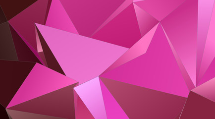 Triangular 3d, modern background