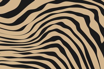 Close up Stripe Animal Pattern