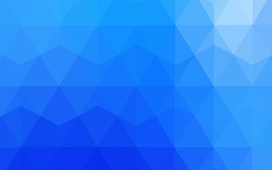 Light Blue, Red vector abstract polygonal background.