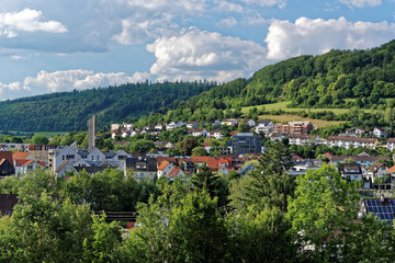 Fototapeta na wymiar Oberkochen view