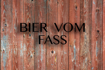 Bier vom Fass