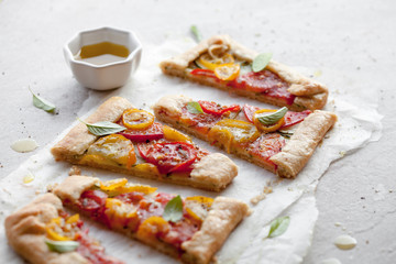 Tomato galette