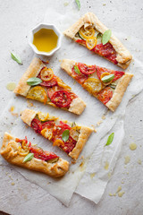 Tomato galette