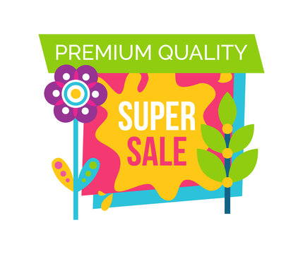 Premium Quality Super Sale Label Cartoon Style Bud