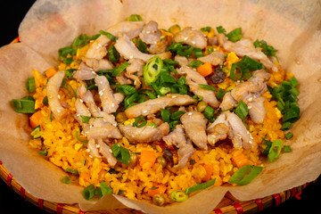 Fried rice with pork