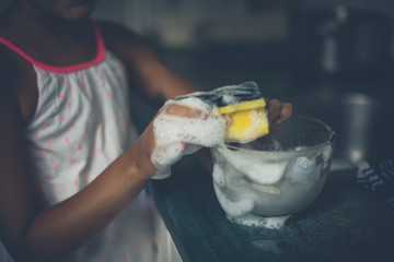 I don't mind helping around the house.