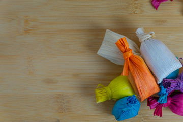 Traditional Mexican candy, tamales