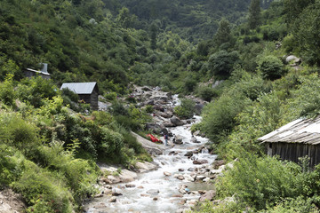parvati valley river