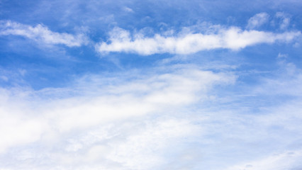 blue sky with cloud