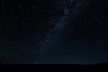 Stunning beautiful Night sky with stars background