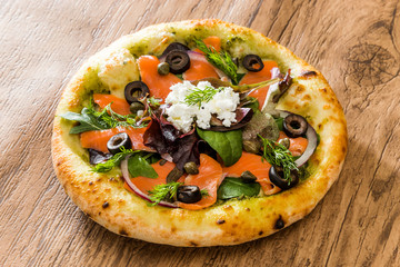 ホームメイドピッツア　Italian home-made pizza