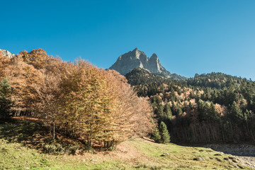 Fototapeta na wymiar Paysage du Pic d'Ossau