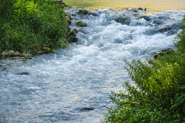 the image of a small river