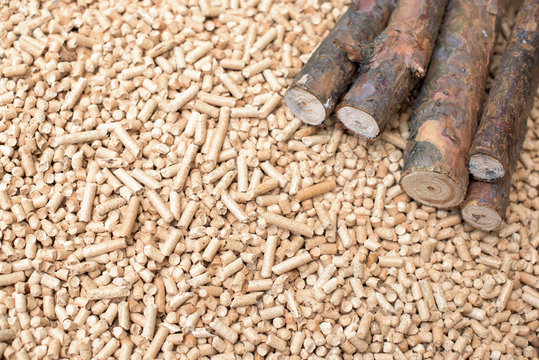 Coniferous materials - wood and pelles