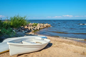 Foto auf Acrylglas Coast of the Lake Peipus. Estonia, EU © Andrei Nekrassov