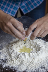 Dough preparation process